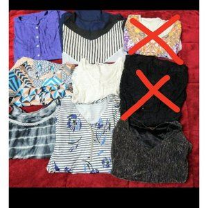 Bundle/Lot of women's Blouses Size Large